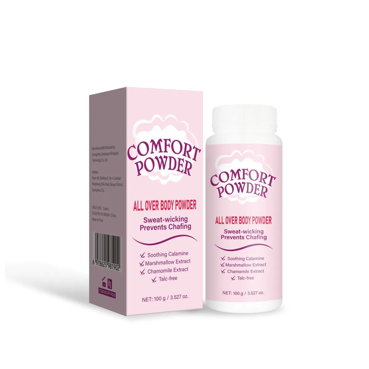 Body Comfort Powder 100g Neutral Pack